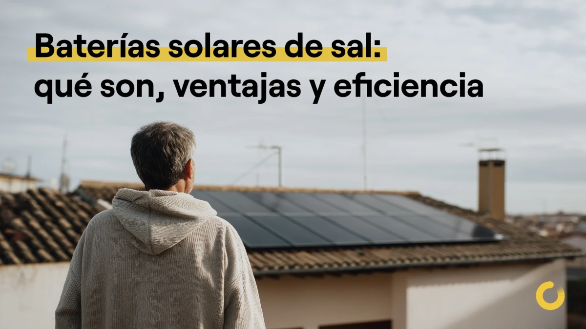 ¿Qué son las baterías solares de sal?