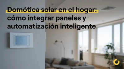 Domótica solar en el hogar